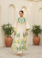 Ivory & Sage Botanical Printed CO-ORD Set