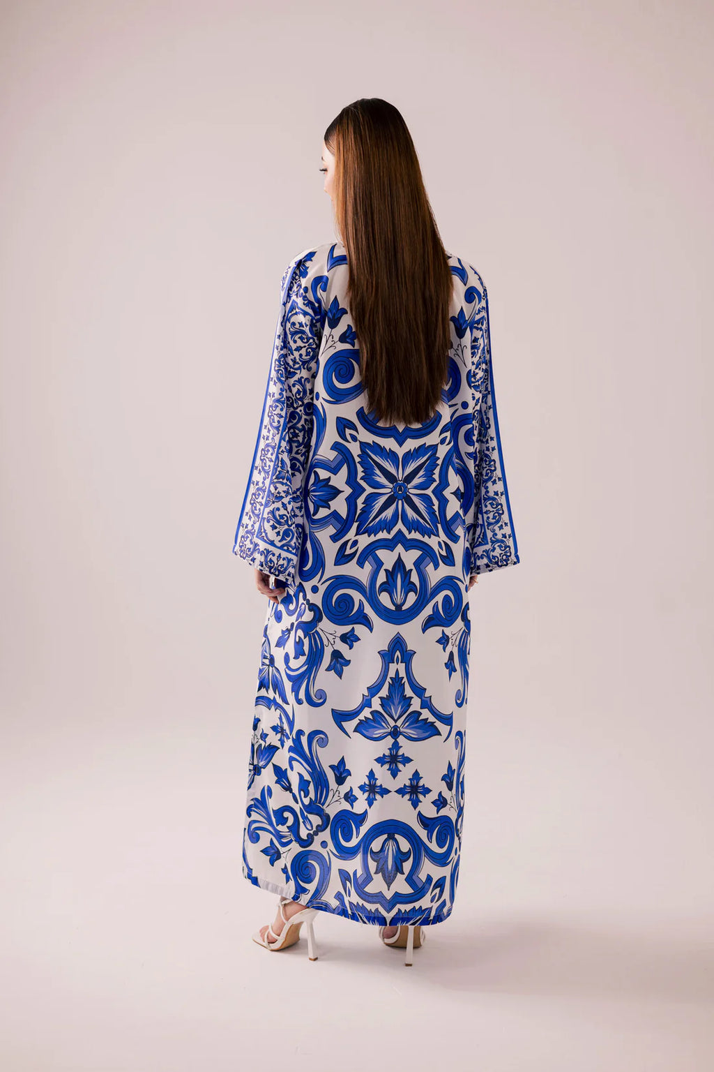 2PC Blue Kaftan