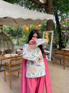 2pc Floral Kurta Set