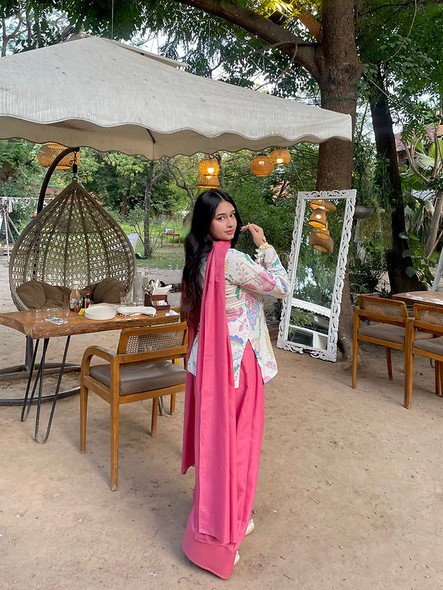 2pc Floral Kurta Set
