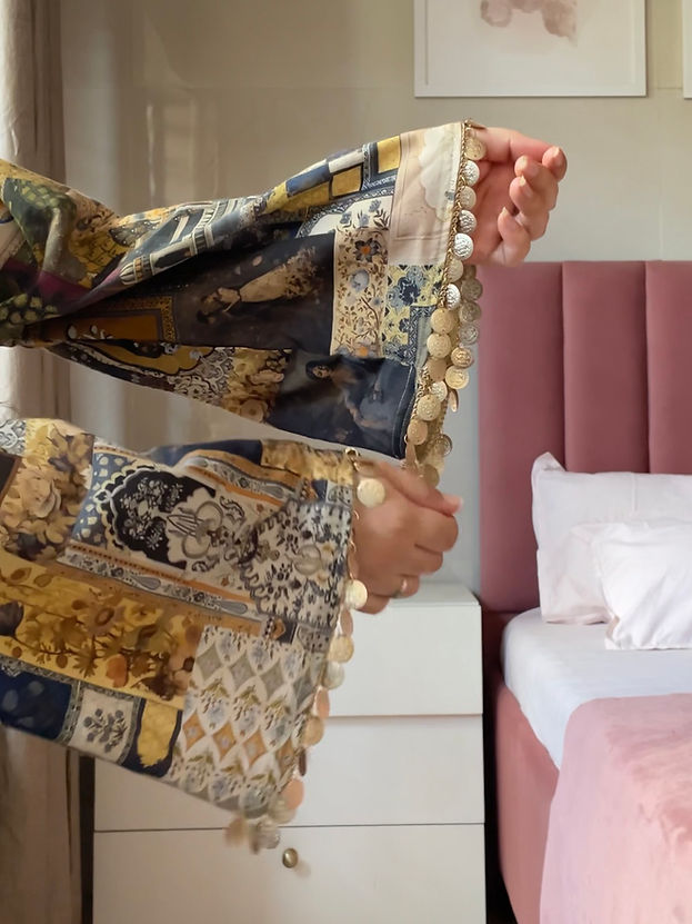 2pc Floral Kurta Set