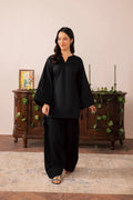 2PC - Black Kurta Set