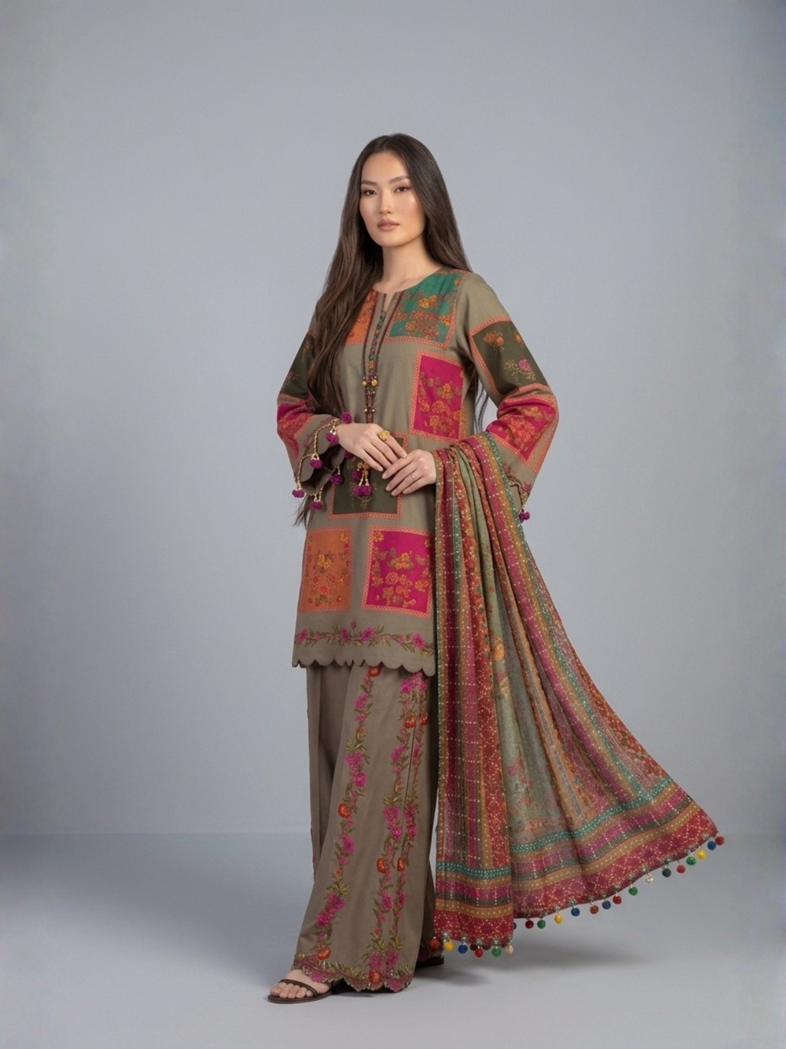 Premium Printed Lawn 2 Piece Suit