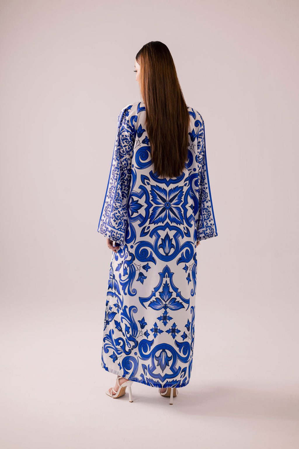 Royal Blue Kaftan 2PC