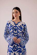 Royal Blue Kaftan 2PC