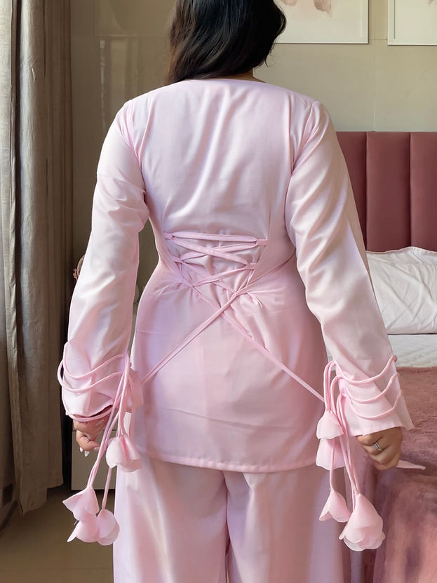 2pc Baby Pink - Kurta Set