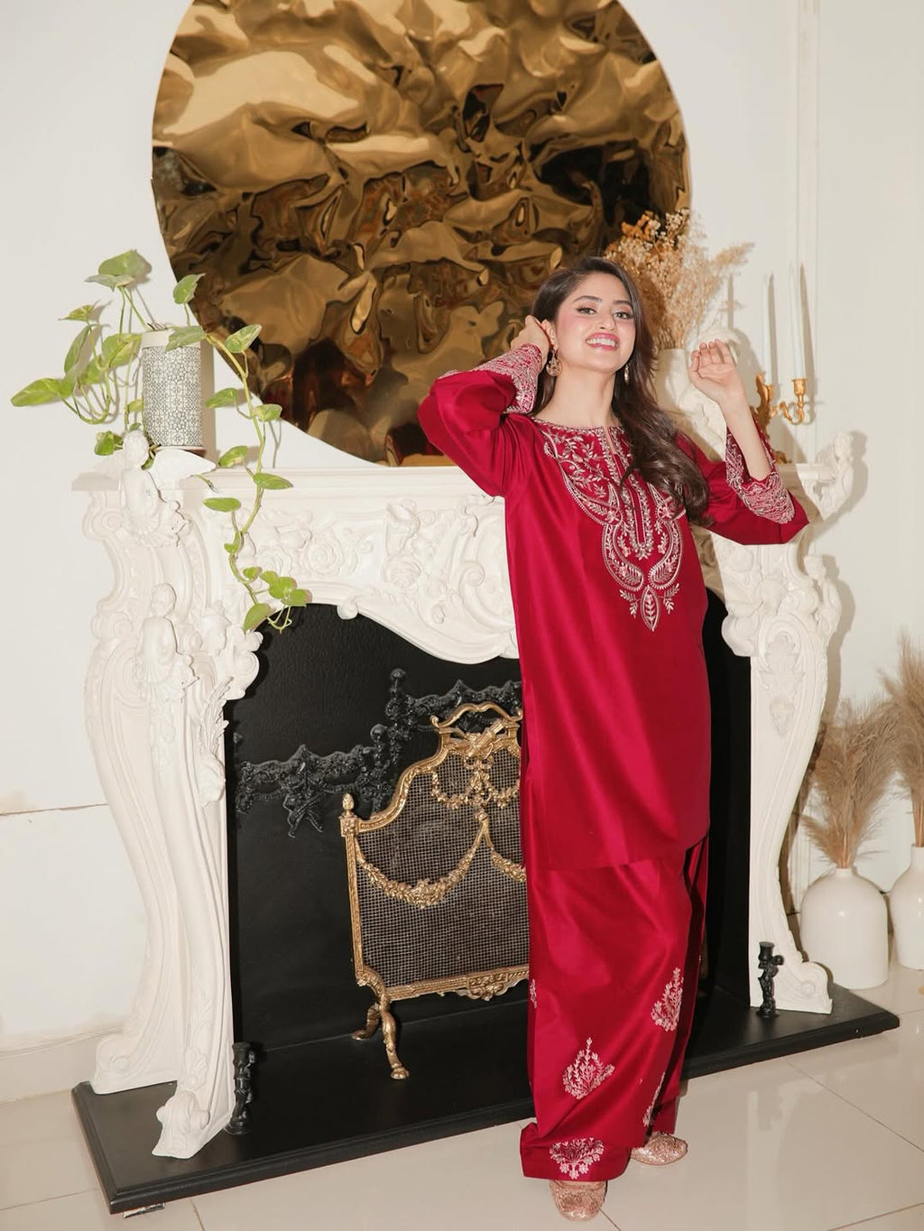 Noor Embroidered Suit Set 2PC