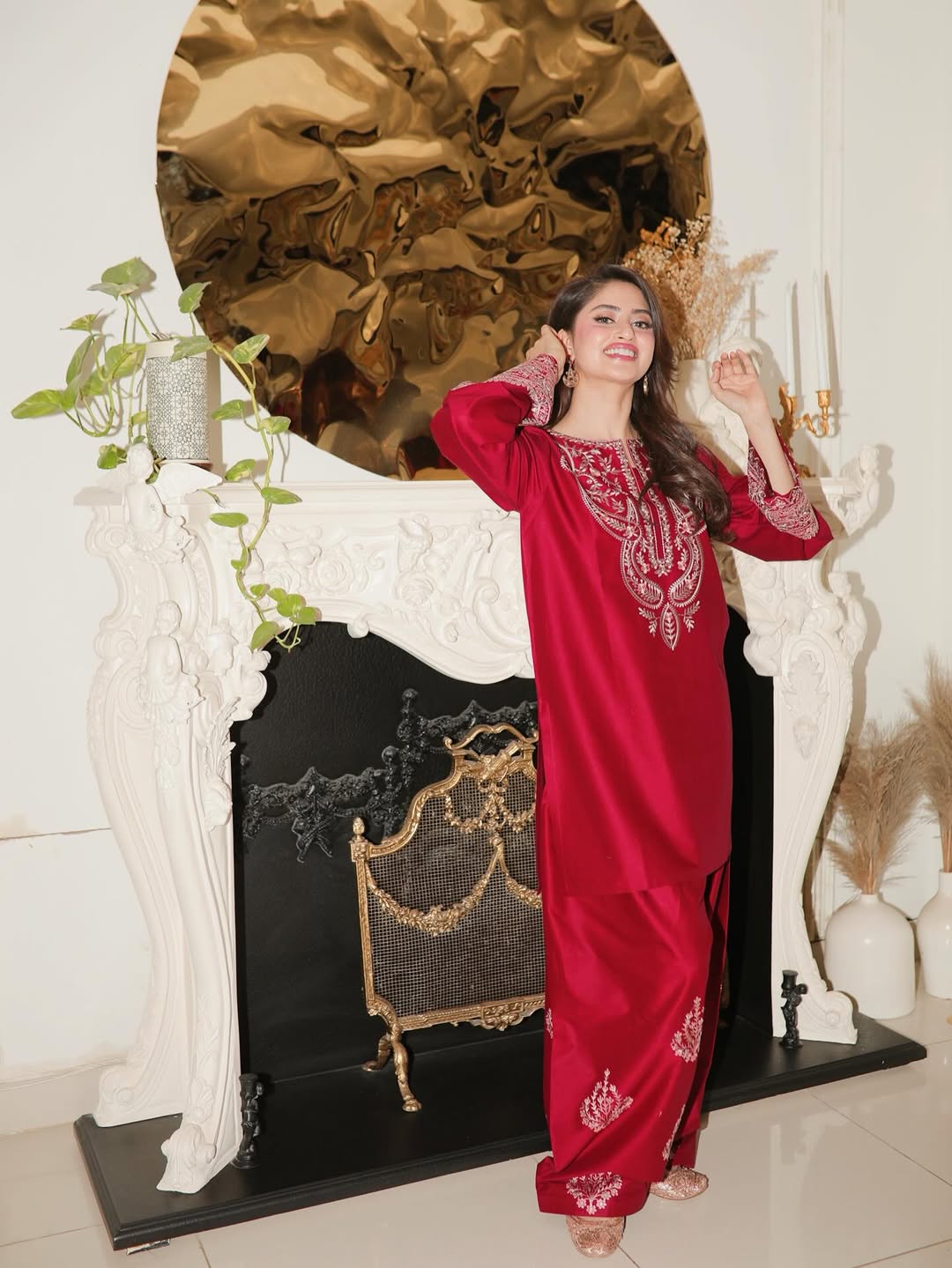 Noor Embroidered Suit Set 2PC