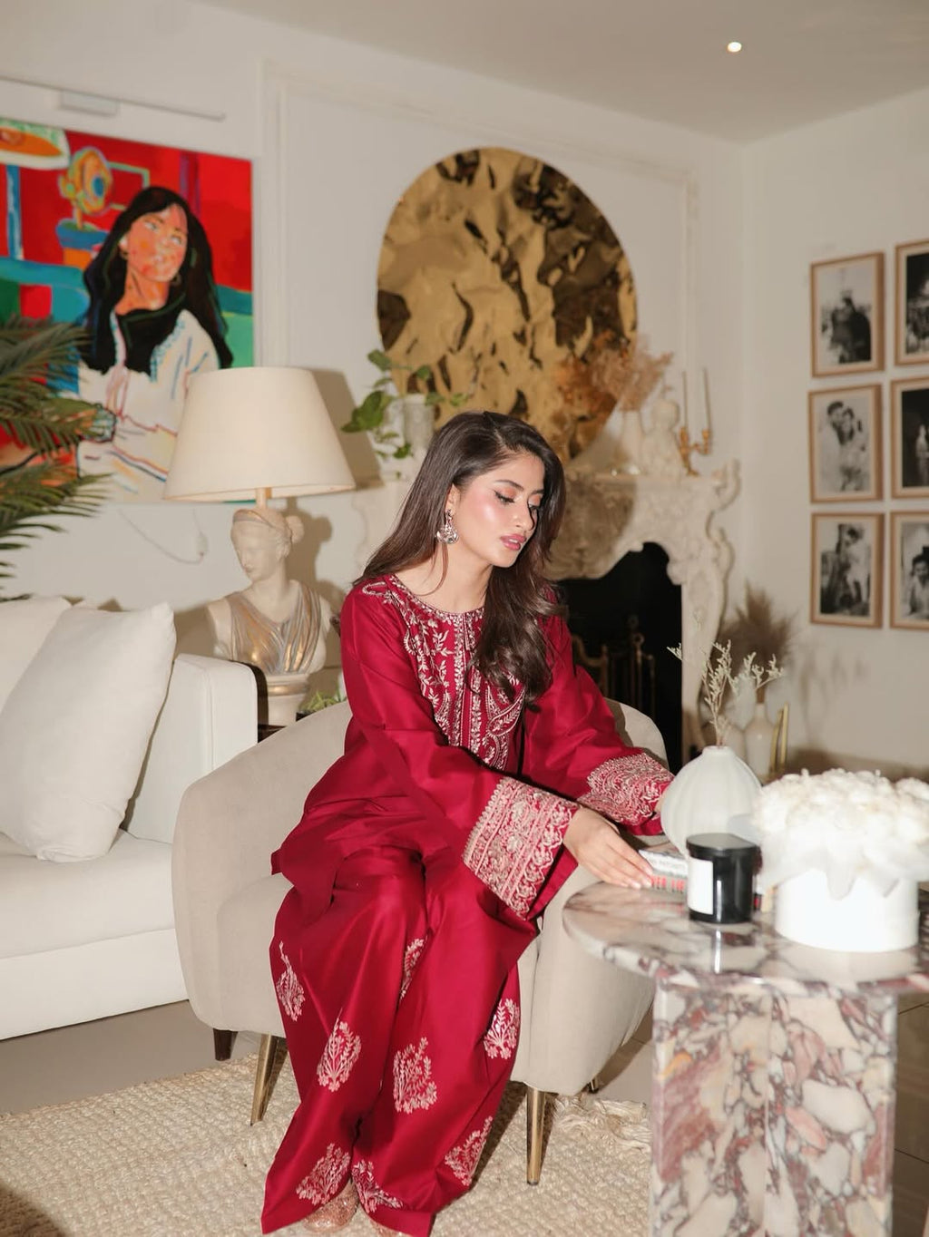 Noor Embroidered Suit Set 2PC