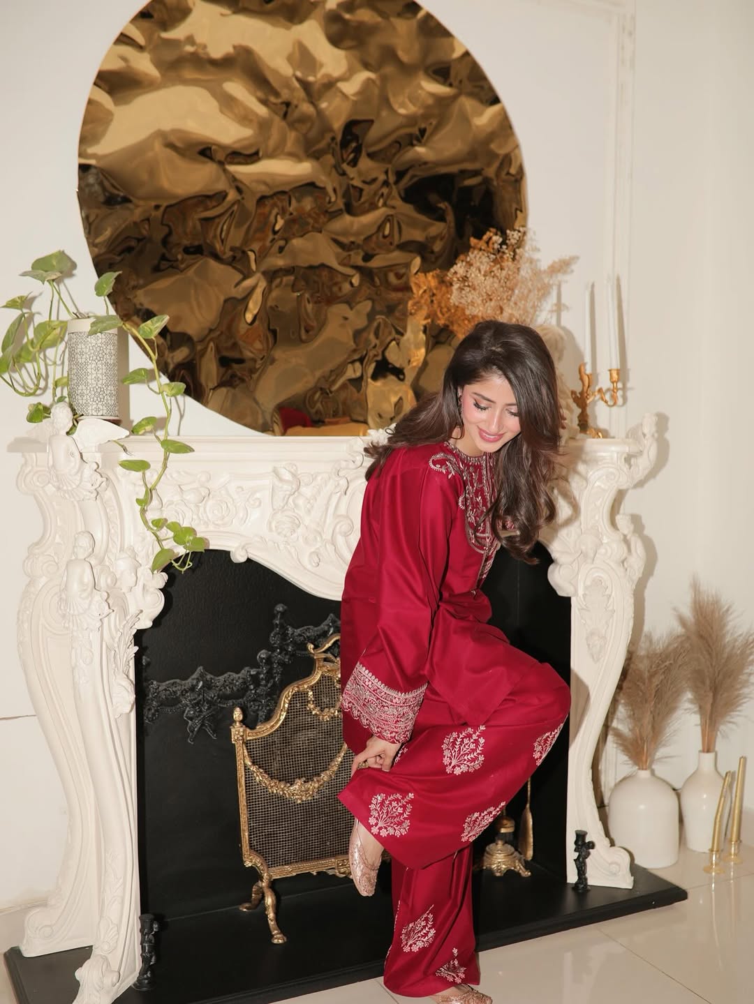 Noor Embroidered Suit Set 2PC