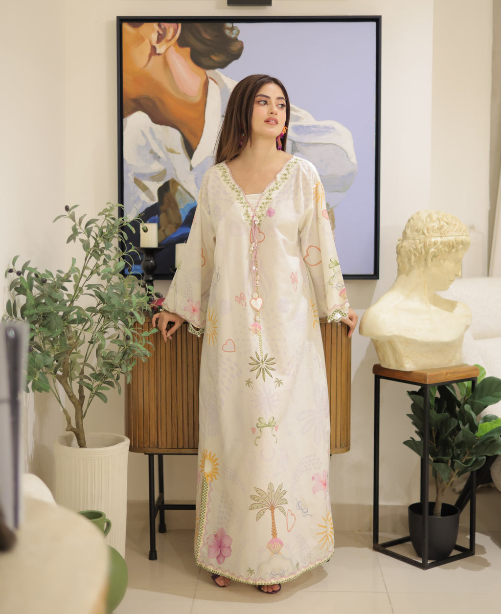 Heart Kaftan